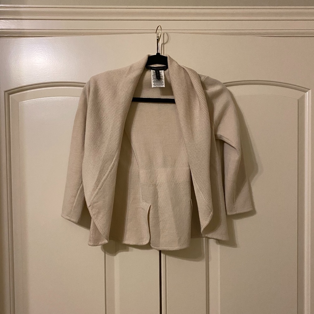 BCBG Cream Cardigan
